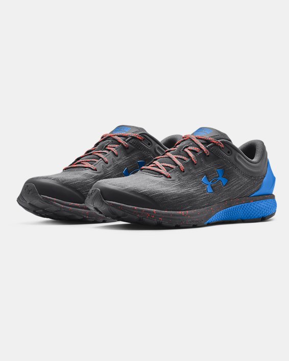 Men's UA Charged Escape 3 Evo Running Shoes, Gray, pdpMainDesktop image number 3